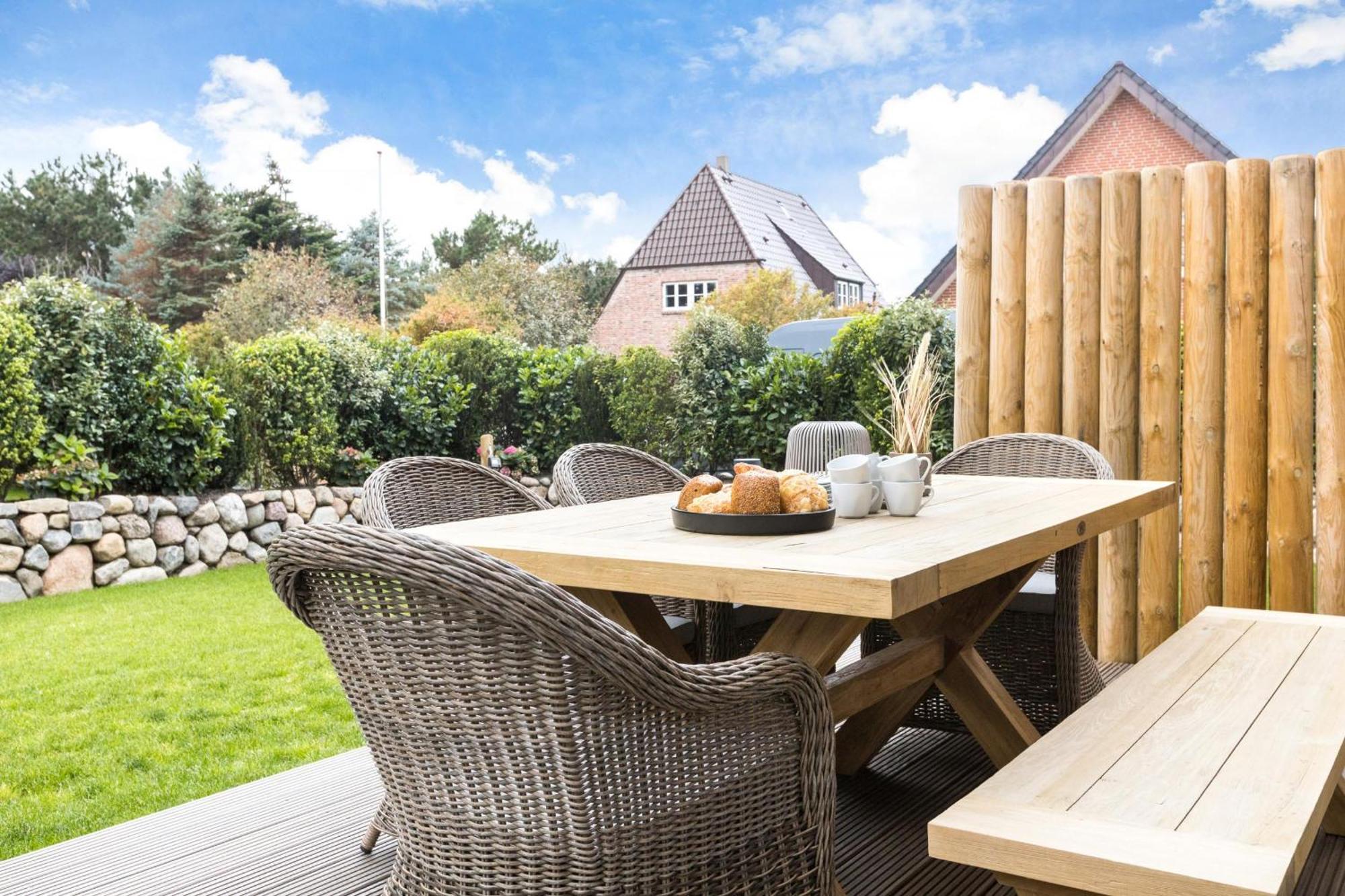 Ferienhaus Finoah - Leben, Luxus, Leichtigkeit Hinter Der Duene In Westerland Sylt מראה חיצוני תמונה